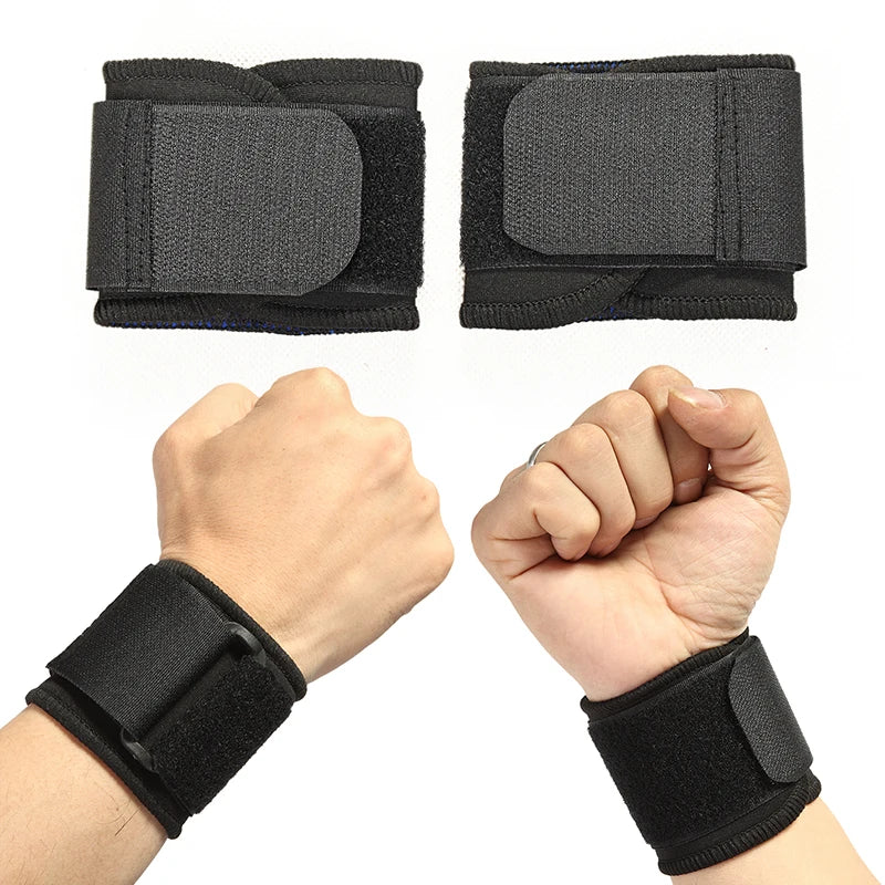 1 Par de Munhequeira Esportiva, Suporte de Pulso para Musculação